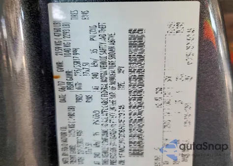 2017 Ford Escape Se z USA, uszkodzony, nr VIN 1FMCU9GD6HUE39346